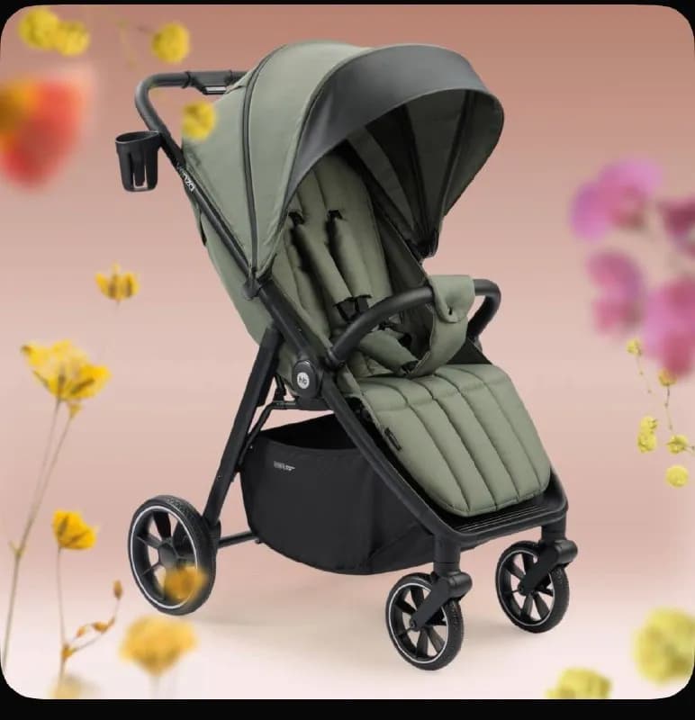 VENZA от Happy Baby, в комплекте: дождевик, москитная сетка, чехол на ножки, подстаканник, зеленый — Тбилиси — 250 ₾