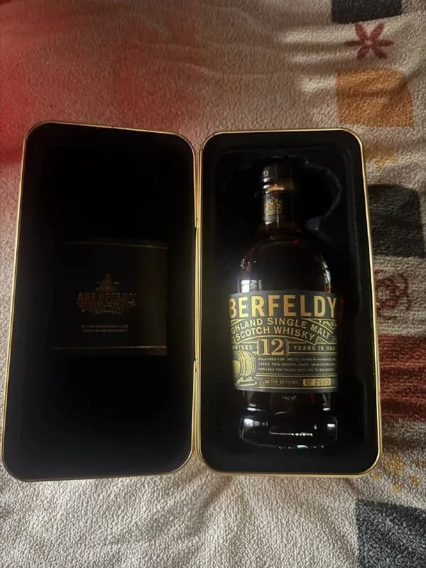 Aberfeldy 12 Years Old (Batch 2905) в золотом кейсе — Идеальное состояние — Батуми — 300 ₾