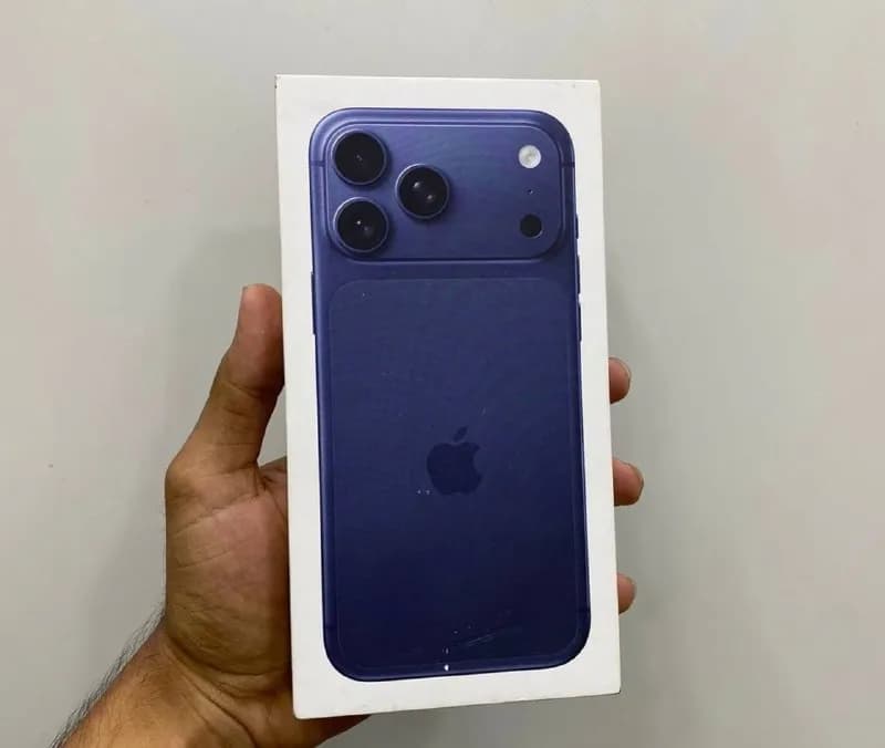 iPhone 17 Pro Max 256 ГБ, синий. Сделано в США. Нераскрытая коробка, запечатанная. Тот, кто купит ко — Тбилиси — 3 800 ₾