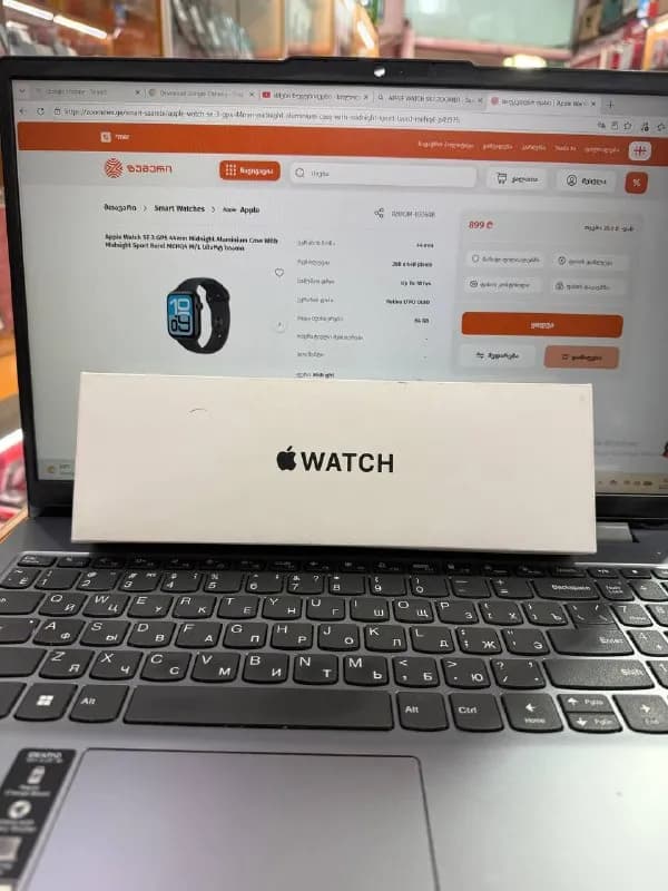 Apple Watch. Модель SE, абсолютно новые, цена 580 GEL. — Батуми — 580 ₾
