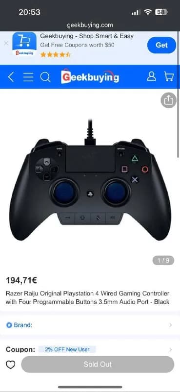 ps4 razer raiju — Батуми — 250 ₾