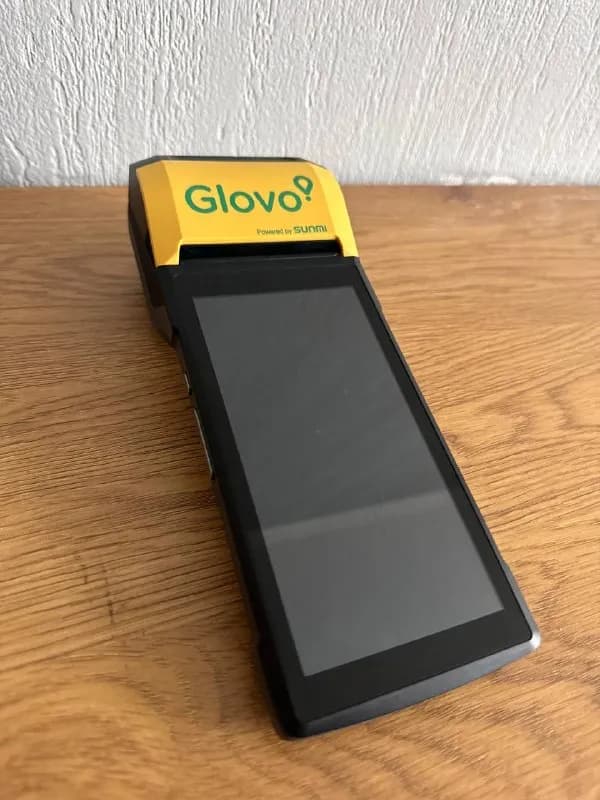 Glovo SUNMI V2 — терминал / POS / Android касса — Батуми