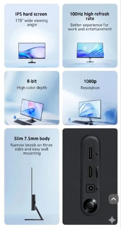 Xiaomi Monitor A27i Black — Батуми — 249 ₾