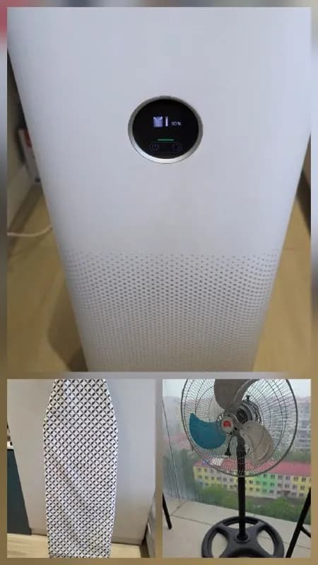 1. Очиститель воздуха Xiaomi Smart Air Purifier 4 Pro. Фильтр 90%. В отличном состоянии. Цена — 450 — Батуми — 450 ₾