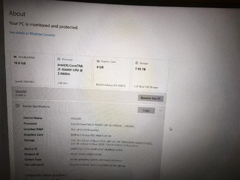 Nvidia geforce RTX 3060 ti — Батуми — 2 000 ₾