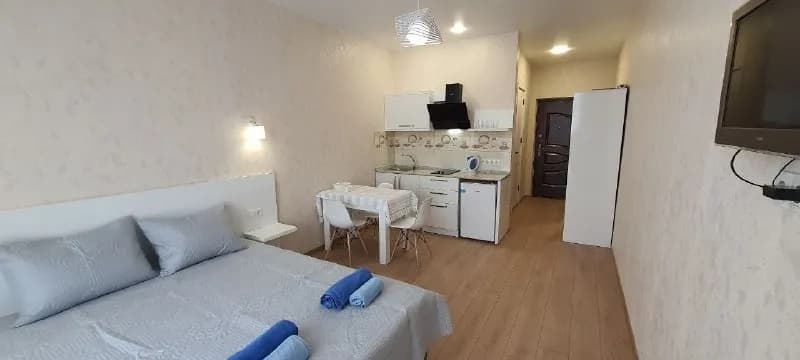 100 м. от моря, ул. Пиросмани, 18-А, комплекс Real Palace, этаж 19 с шикарным видом на горы, стираль — Батуми — 75 ₾