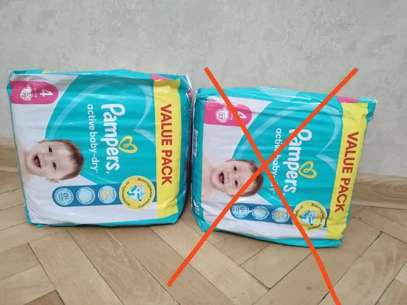 Pampers active baby dry — Тбилиси — 20 ₾
