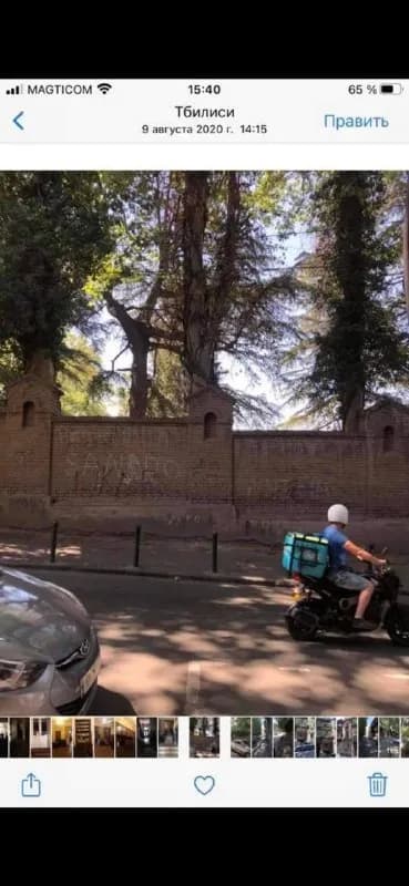 127 квадратов, 1 этаж, 5 комнат.имеется два входа, со двора и с подъезда.квартиру можно разделить на дв — Тбилиси