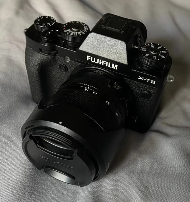 Fujifilm x-t3 + объектив 18-55 2.8-4, состояние нового — Тбилиси — 5 100 ₾