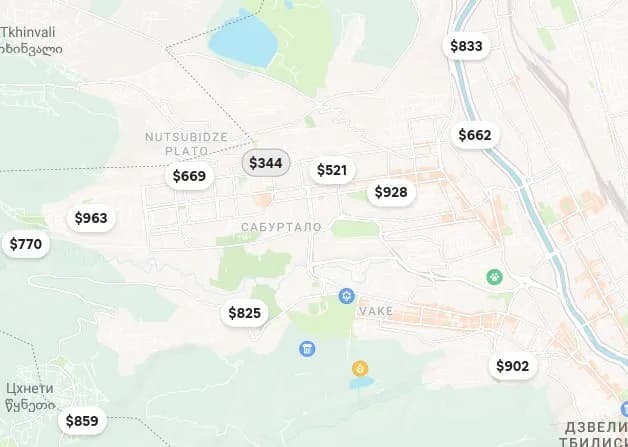 32 years old, IT specialist. Will rent a 1-2 room apartment from 6 months, preferably Saburtalo, ideally streets: p — Тбилиси — 500 $