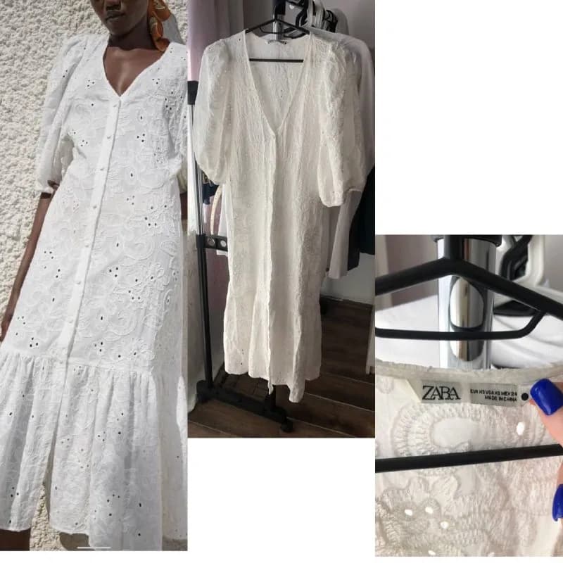 1. Платье ZARA, стоило более 3000, в идеальном состоянии, надела несколько раз, не пошёл фасон — Тбилиси — 75 ₾