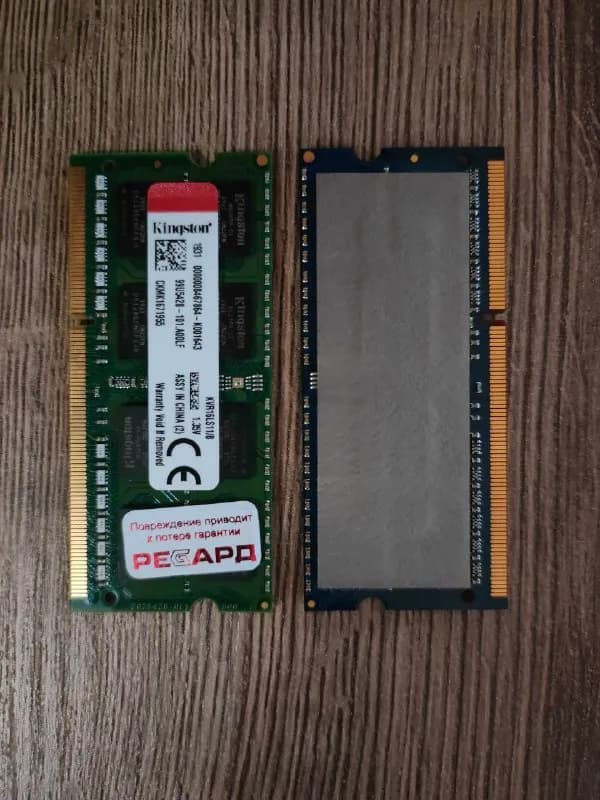 DDR3L SODIMM 1600 Мгц 2 планки по 8 ГБ — Тбилиси