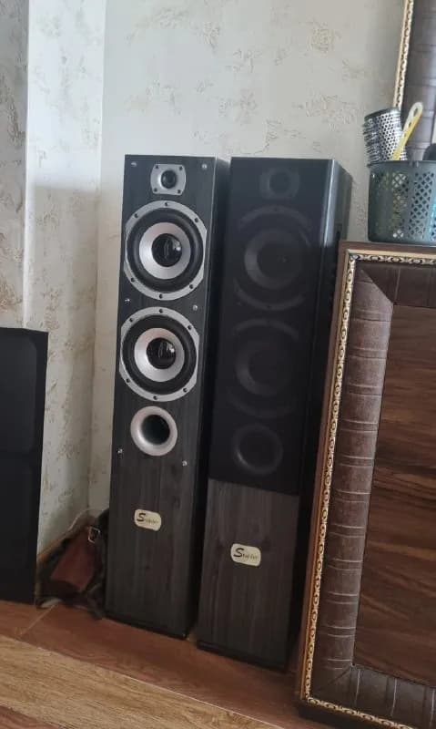 50 вт ×2= 100 Вт. РАДИО, bluetooth, SD, aux, входы под микрофоны. — Батуми — 190 ₾