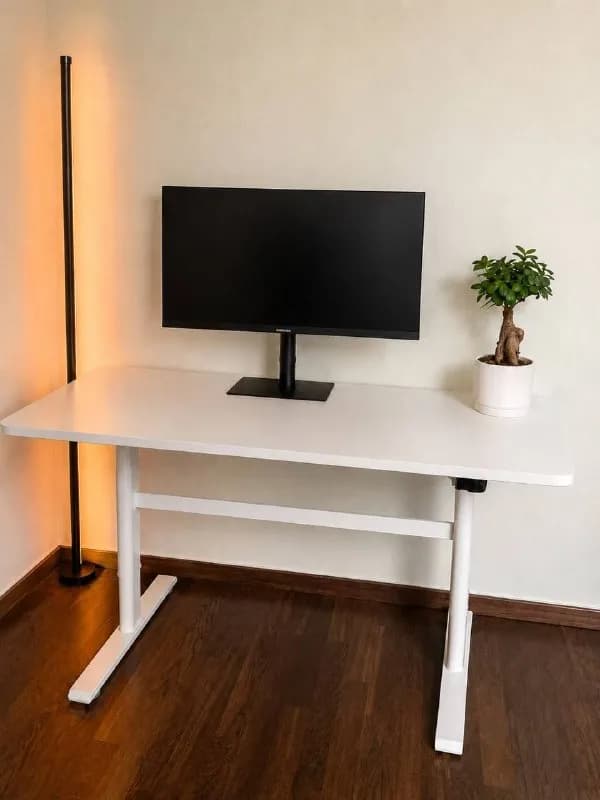 electric standing desk / электрический стол с регулировкой высоты. Высота меняется кнопками, можно р — Тбилиси — 800 ₾