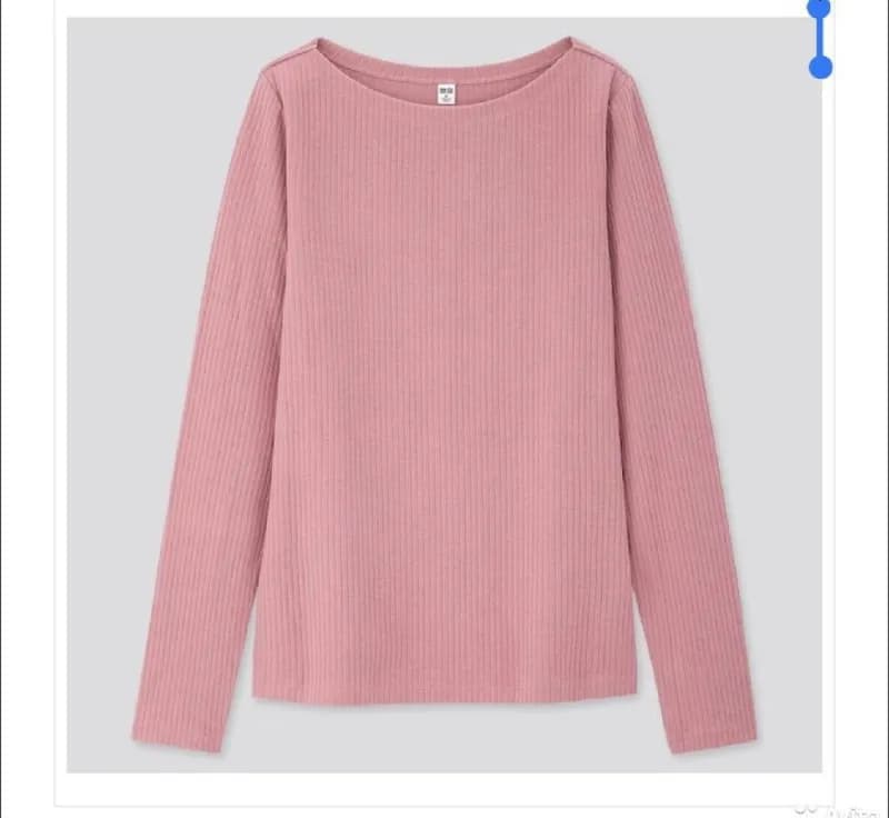 Uniqlo розового цвета, очень приятная ткань в рубчик, хлопок 97%, размер S, модель такая как на перв — Тбилиси — 35 ₾
