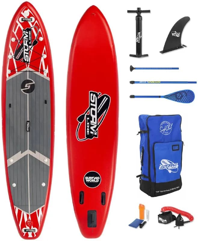 SUPboard Stormline premium 11,6. სრული კომპლექტი, ჩანთა, ტუმბო, ნიჩაბი, ფარფლი. შეძენილია ამ ზაფხულს — Тбилиси — 600 $