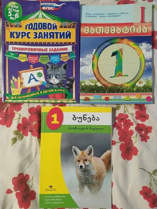 5 лари, математика русская и грузинская новая — Тбилиси — 5 ₾