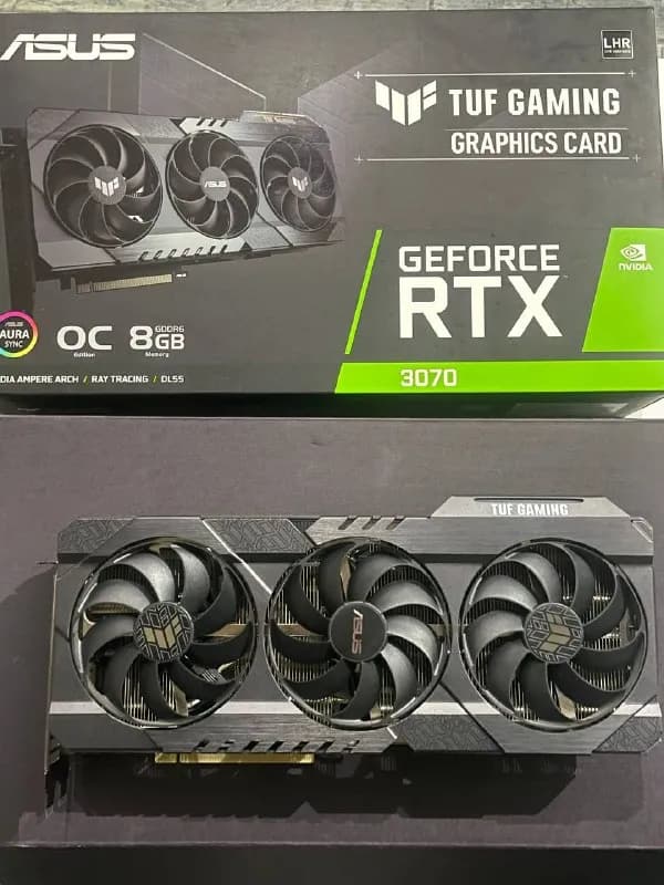 ASUS TUF RTX 3070 8GB — продам — Батуми — 1 150 ₾