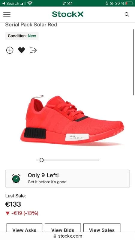 ADIDAS NMD R1 Serial Pack Solar Red — Тбилиси — 120 ₾