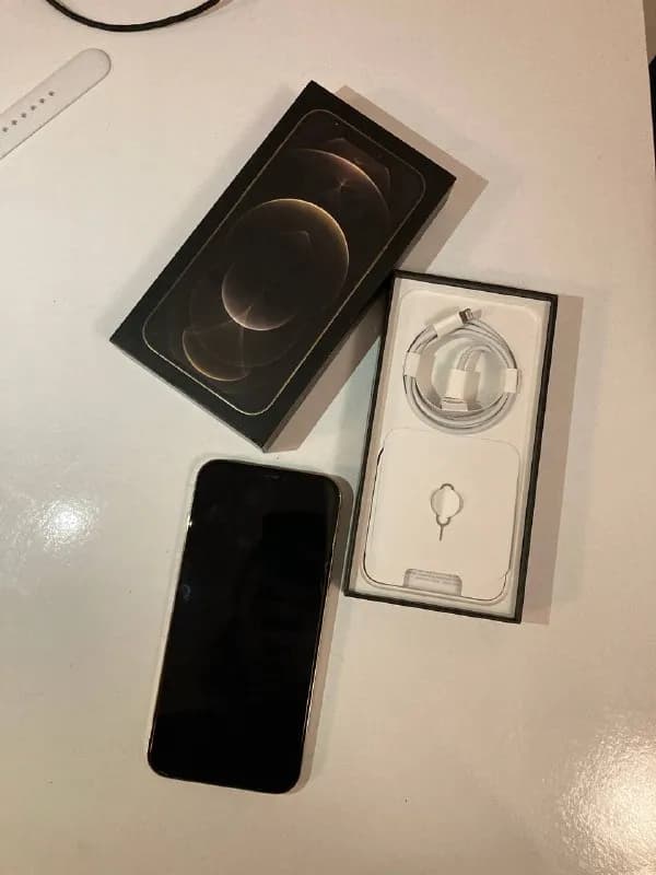 iphone 12 pro max на 128 гб в отличном состоянии с новой зарядкой и коробкой. телефону чуть больше г — Тбилиси