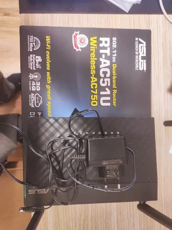 asus rt-ac51u. Полный комплект — коробка, чек, гарантийка. Есть usb-порт, можно подключить жёсткий д — Тбилиси — 100 ₾