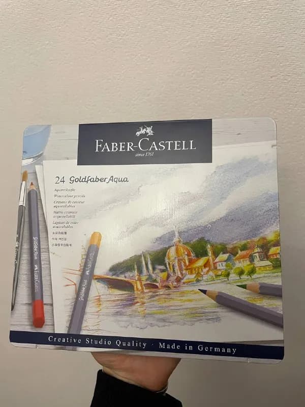 Faber-Castell Goldfaber Aqua 24 цвета. — Тбилиси — 100 ₾