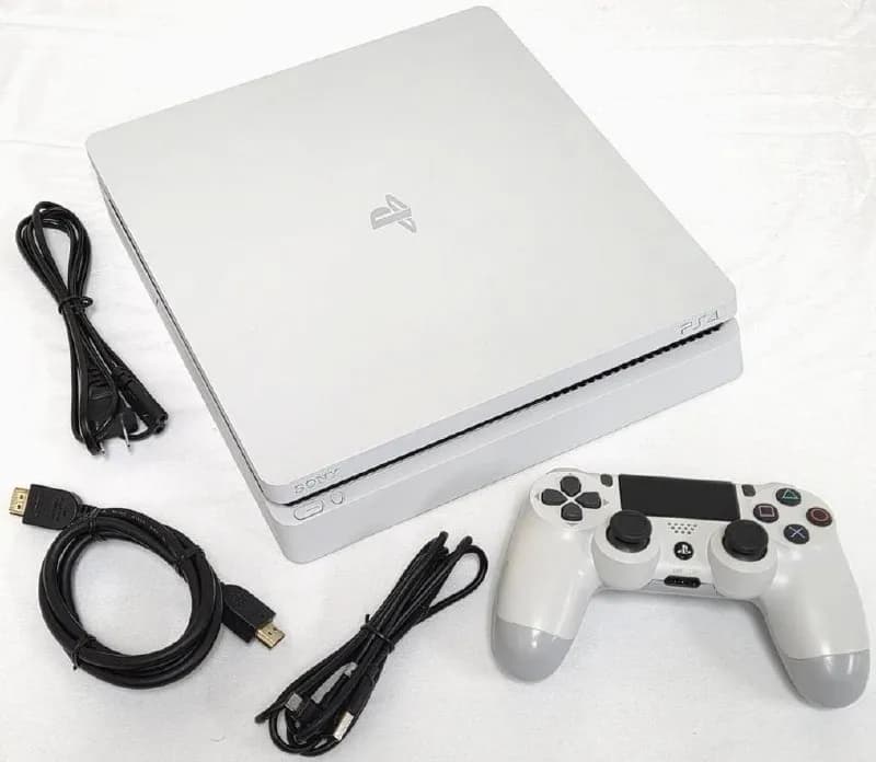 playstation 4 slim limited edition white 450ლ ბათუმდია [телефон] — Батуми