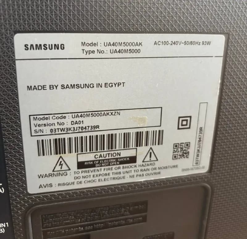 SAMSUNG UA40M5000 — Батуми — 400 ₾