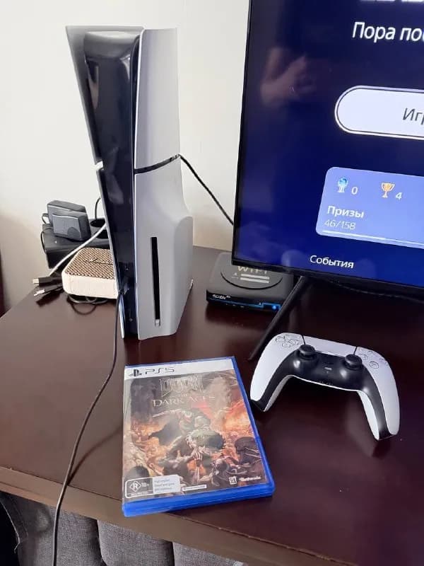 PS 5 1TB памяти! Плюс SSD хранилище M.2 1TB памяти дополнительно. Игра DOOM tne Dark Ages бонусом. Ц — Батуми — 1 000 ₾