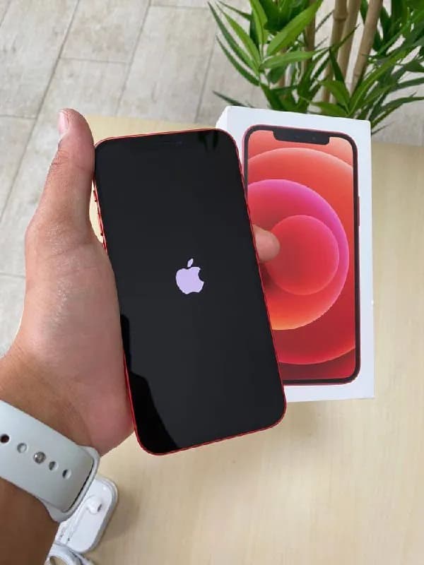 iPhone 12 Red 64 GB 1350 GEL стояние бактерии 92% чек коробка есть, в идеальном состояние ❤️ — Тбилиси — 1 350 ₾