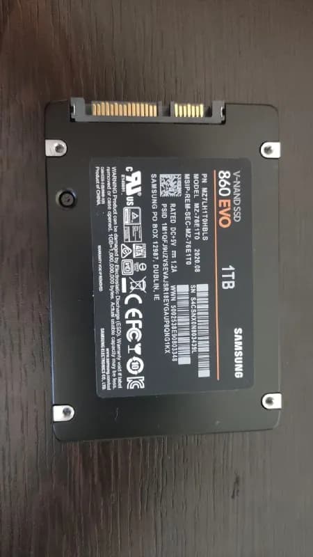 Ssd Samsung 860 evo 1tb. — Тбилиси — 325 ₾