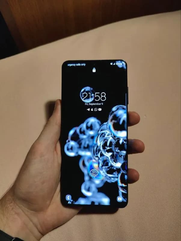 Samsung Galaxy S20 ultra на 128 гб. Американская версия с snapdragon 865 5G. Шикарная камера, огромн — Тбилиси
