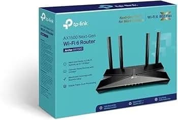 TP-Link Archer AX12 AX1500 Gigabit Wi-Fi 6 router Dual-Band Полный комплект с коробкой, 100 лари — Батуми — 100 ₾
