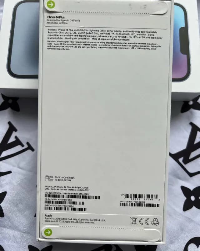 IPhone 14+ 128Gb❤️, цена 2900 лари🔥 — Тбилиси — 2 900 ₾