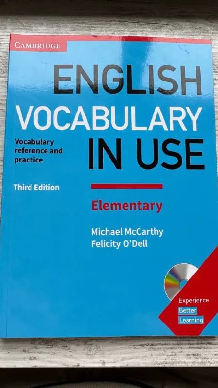 English vocabulary in use. Уровень Elementary. Подходит для самостоятельного изучения. — Тбилиси — 4 ₾