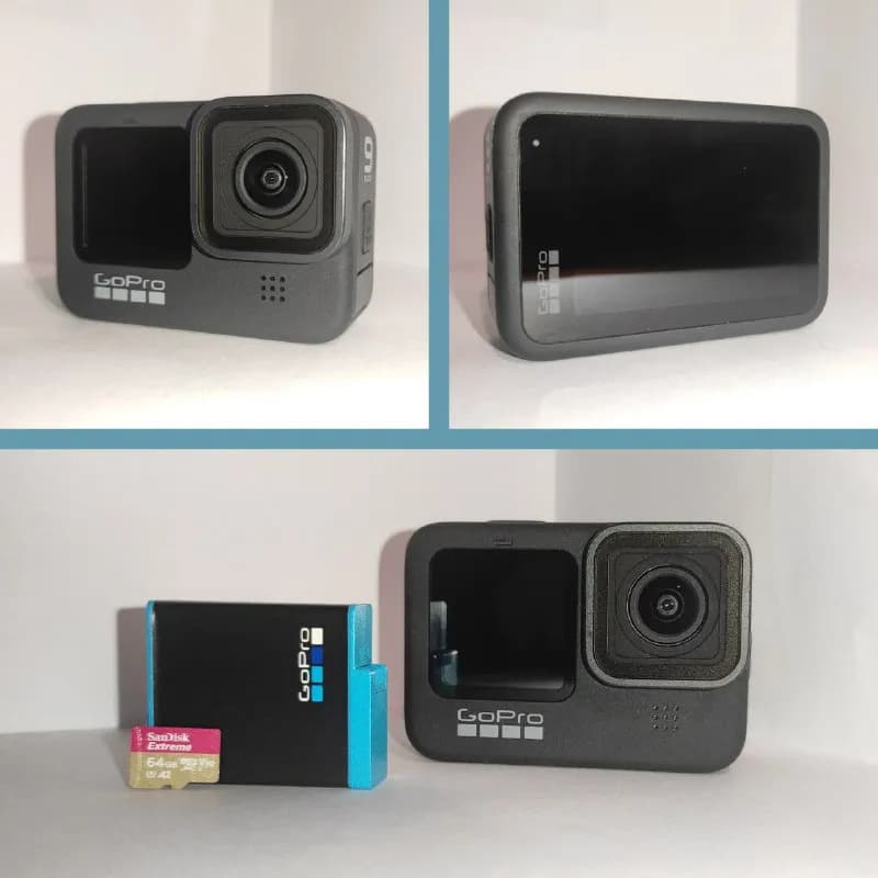 GoPro HERO 9 Black + 50-in-1 Набор аксессуаров + microSDXC — Тбилиси — 1 300 ₾