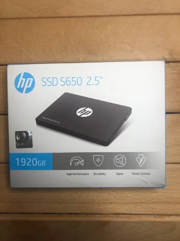 HP S650 1.92TB 2.5 Inch SATA III PC SSD—330 лпри — Тбилиси