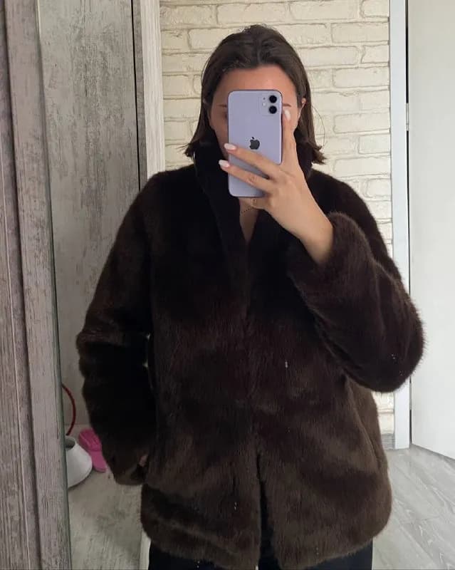 50 лари, размер xs -s, шуба asos, Курта pull&beer — Тбилиси — 50 ₾