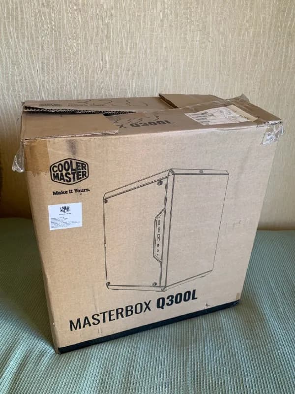 CoolerMaster MasterBox Q300L (ВНИМАНИЕ! Корпус для Mini-ITX и Micro-ATX материнок) c блоком питания — Тбилиси — 100 ₾