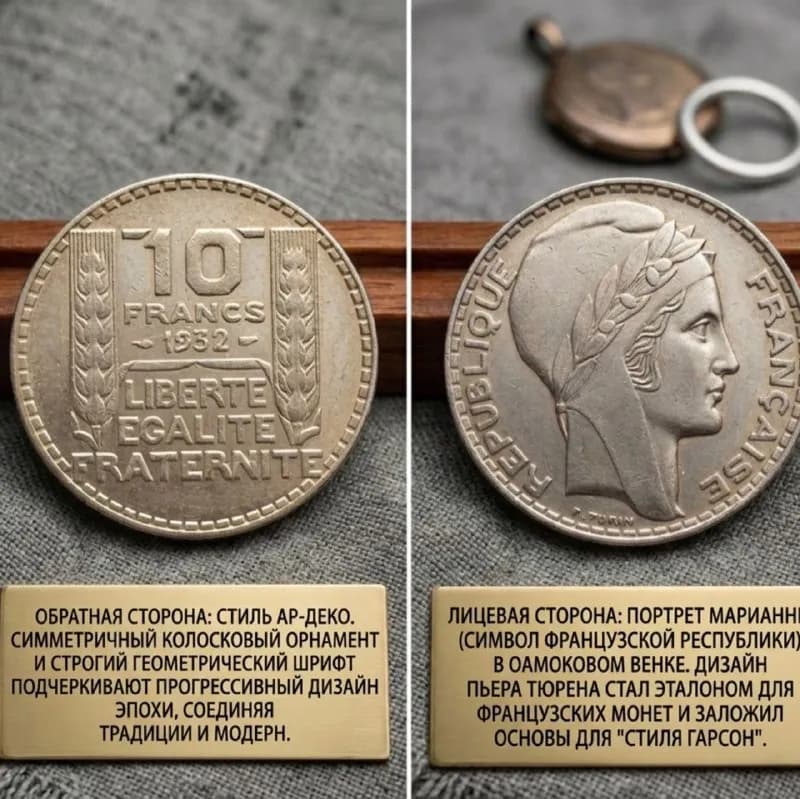 10 франков 1932 года (Франция) 🇫🇷 — Батуми — 125 ₾