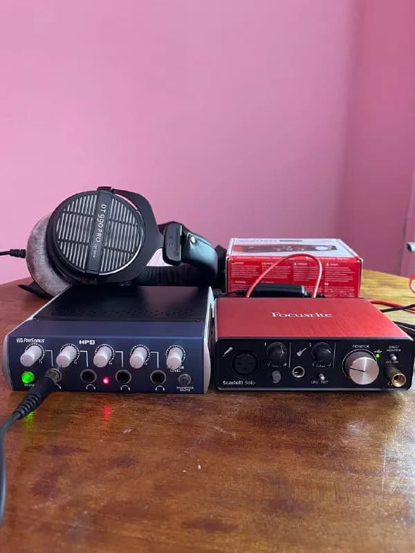 Scarlett solo Focusrite внешняя звуковуха — Тбилиси — 300 ₾