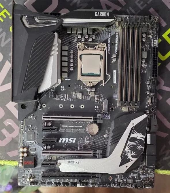 Z390 msi carbon + i7 9700k — Батуми — 500 ₾