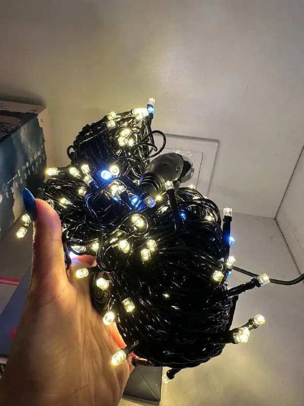 LED гирлянда 20 м с теплым светом😇✨✨✨ — Тбилиси — 35 ₾
