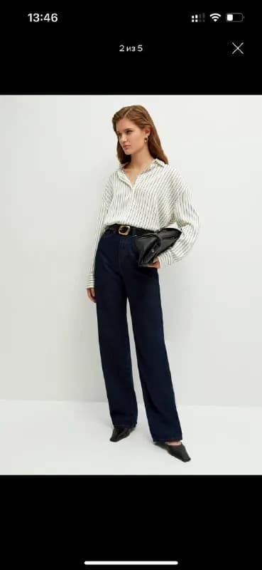 Zarina 100% хлопок, посадка wide leg. Будут хороши на рост от 170 и ОБ 94-95 см. Были надеты пару ра — Тбилиси — 70 ₾