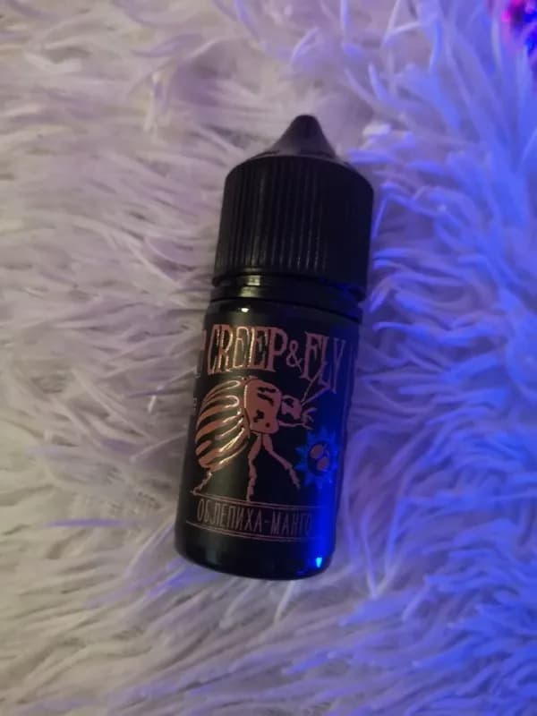 creep&fly. Нулевка. Без никотина. 50vg/50pg. Подходит для любых под-систем. Заказывала с армянского — Тбилиси — 15 ₾