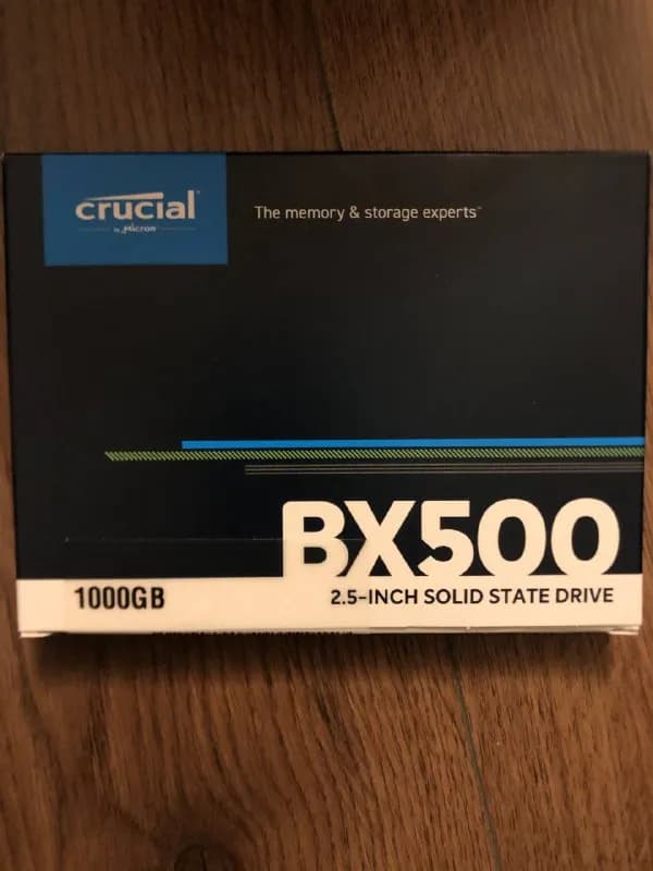 SSD Crucial BX500 1T—— 220 лари — Тбилиси — 220 ₾