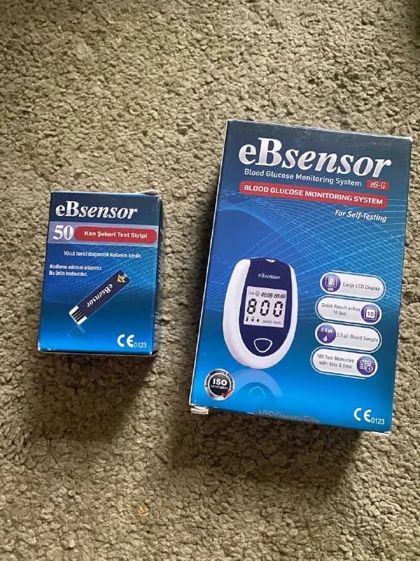 eBsensor eB-G — прибор для измерения уровня сахара (глюкозы) в крови. — Батуми — 100 ₾