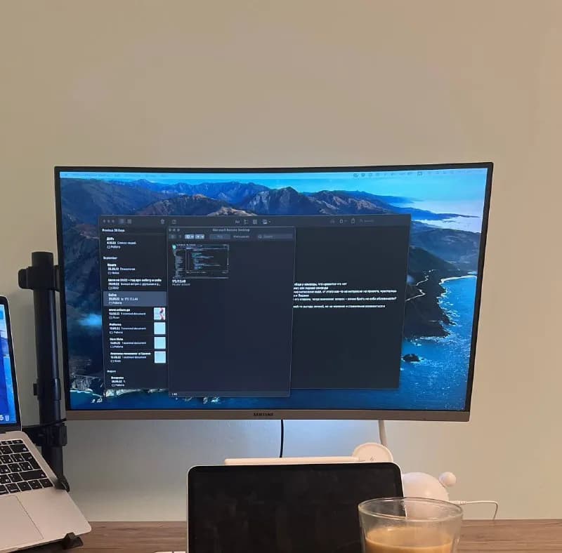 Samsung 27’ (без кронштейна, в комплекте ножка). продаю из-за переезда — Тбилиси — 200 $