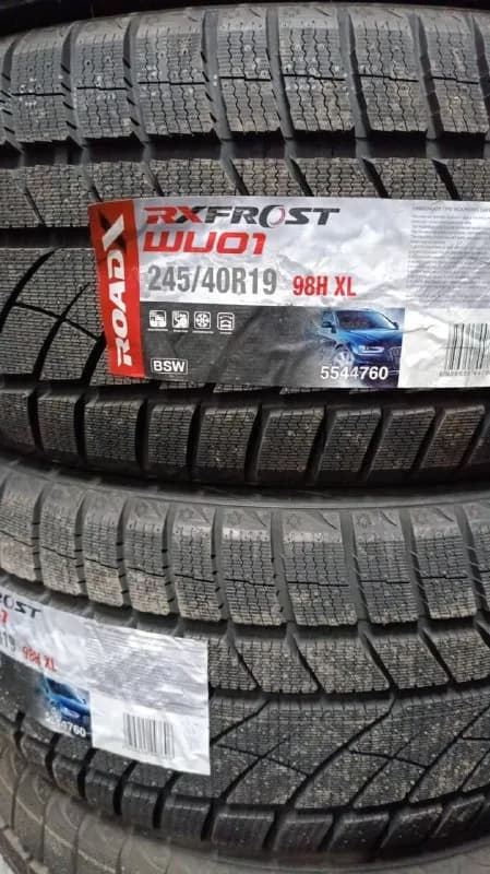 Зимние покрышки комплект (липучка) 245/40 R19 и 275/35 R19 — Тбилиси — 450 $