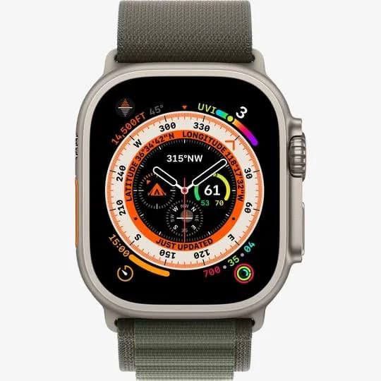 apple watch ultra. подарили на Новый год, но слишком массивно смотрятся на худой руке. полный компл — Тбилиси — 2 700 ₾